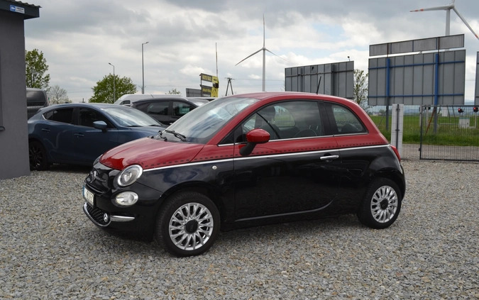 Fiat 500 cena 36900 przebieg: 41000, rok produkcji 2016 z Paczków małe 529